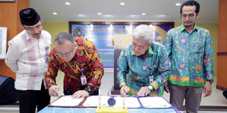 UMSU Jalin Kerjasama dengan Badan Pengembangan & Pembinaan Bahasa