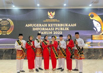 Mahasiswa Prodi Pendidikan Matematika atas nama Niken Ananda Sitorus terpilih sebagai Jaka dan Dara Perwakilan Kecamatan Medan Timur