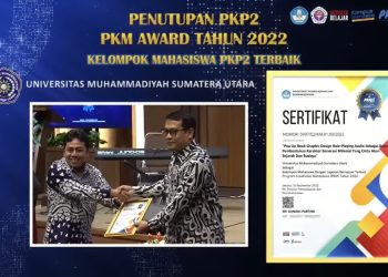 Mahasiswa Dengan Laporan Kemajuan Terbaik  PKM Award Tahun 2022