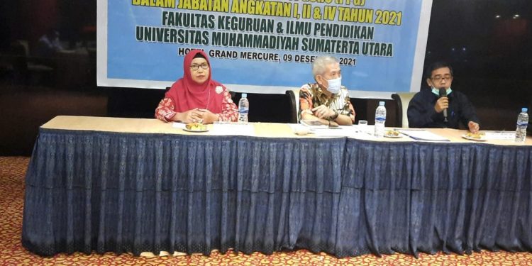 Prodi Pendidikan Matematika Menghadiri rapat evaluasi Program Profesi Guru (PPG) dalam jabatan angkatan I,II dan IV tahun 2021