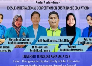 Mahasiswa Prodi Pendidikan Matematika FKIP UMSU meraih mendali perunggu dalam perlombaan ICOSUE