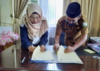Ketua Program Studi dan Pimpinan FKIP UMSU melakukan Penandatanganan MoU Dengan Kacabdis Aceh Tenggara