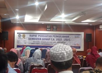 Prodi Pendidikan Matematika FKIP UMSU Mengikuti Rapat Persiapan Perkuliahan Semester Genap 2022/2023