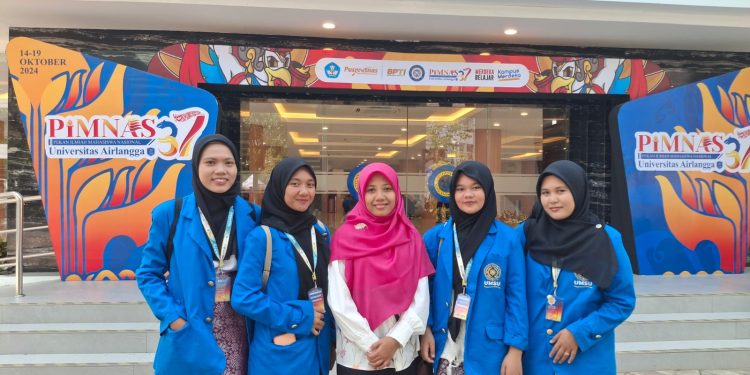 Tim PKM Prodi Pendidikan Matematika FKIP UMSU Lolos PIMNAS 37 UNAIR