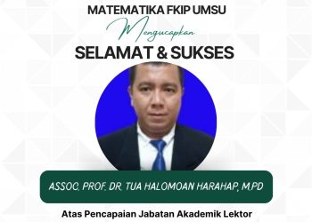 Selamat dan Sukses atas Kenaikan Jabatan Akademik Dr. Tua Halomoan harahap, M.Pd menjadi Lektor Kepala