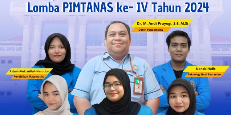 Mahasiswa Prodi Pendidikan Matematika Juara I Kelas Tim PKM-K2 PIMTANAS ke IV Tahun 2024