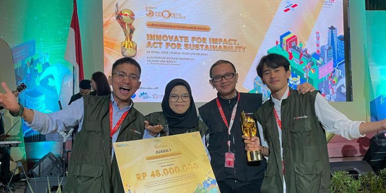 Mahasiswa Prodi Pendidikan Matematika FKIP UMSU Juara 1 Dalam Ajang Anugrah Innovillage 2024