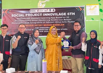 Tim Singuara Prodi Pendidikan Matematika FKIP UMSU Hadirkan GeoCulturAR untuk Kesetaraan Pembelajaran Matematika Anak Tunagrahita