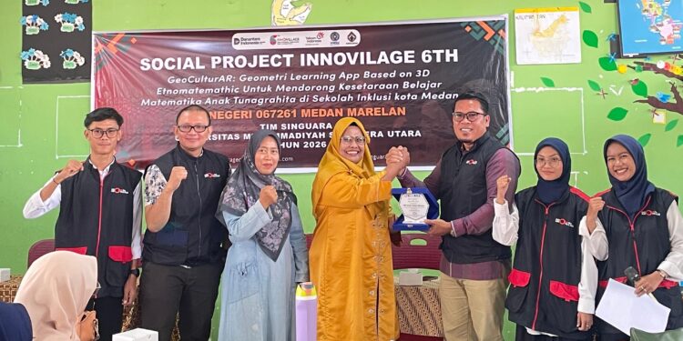 Tim Singuara Prodi Pendidikan Matematika FKIP UMSU Hadirkan GeoCulturAR untuk Kesetaraan Pembelajaran Matematika Anak Tunagrahita