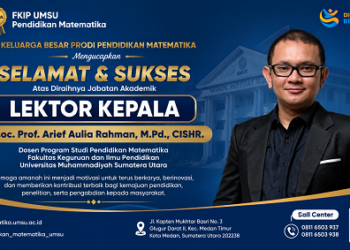 Selamat dan Sukses kepada Assoc. Prof. Arief Aulia Rahman, M.Pd., CISHR. atas Diraihnya Jabatan Akademik Lektor Kepala